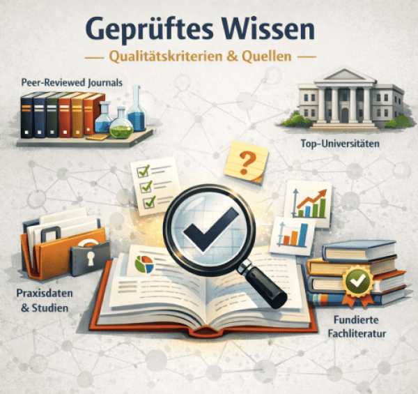 Gepfüftes Wissen für Manager, das man bei Suchmaschinen und KI-Systemen nicht findet: Qualität,Neuheit, Nutzen, Relevanz aus Primärquellen Gepfüftes Wissen, das man bei KI und Google nicht findet